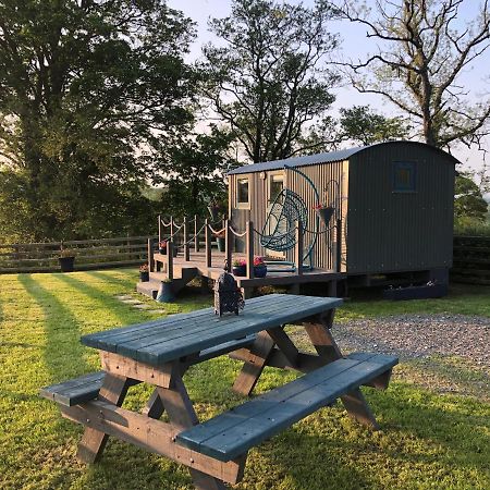 The Peacock Shepherds Hut At Hafoty Boeth Corwen Exterior photo